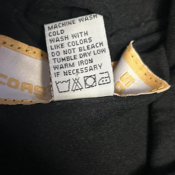 VTG Gold Coast‎ Casino Men's Black Bomber Jacket Size Large Embroidered Patch - Picture 5 of 9